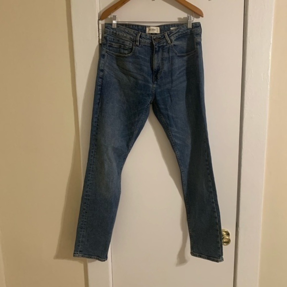 Pull & Bear Men’s Blue‎ Jeans 32 Slim 29 inseam